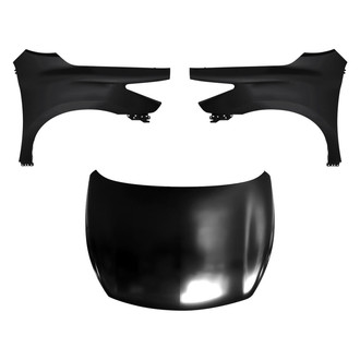 Replace® - 3-Piece (Hood Panel, Front Driver and Passenger Side Fender) (Standard Line)