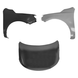 Replace® - 3-Piece (Hood Panel, Front Driver and Passenger Side Fender)