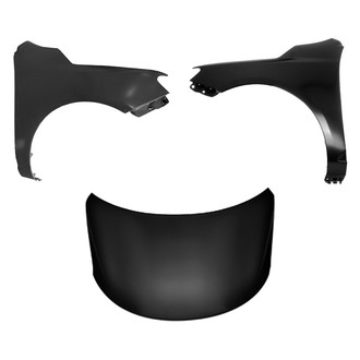 Replace® - 3-Piece (Hood Panel, Front Driver and Passenger Side Fender) (Platinum Plus)
