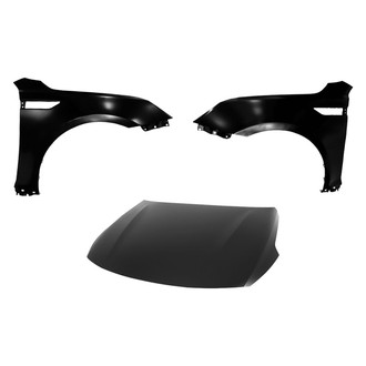Replace® - 3-Piece (Hood Panel, Front Driver and Passenger Side Fender) (Platinum Plus)