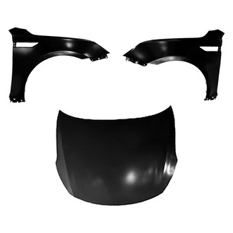 Replace® - 3-Piece (Hood Panel, Front Driver and Passenger Side Fender) (Value Line)