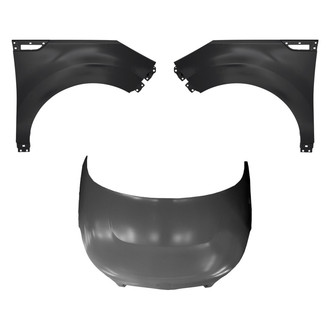 Replace® - 3-Piece (Hood Panel, Front Driver and Passenger Side Fender) (Standard Line)