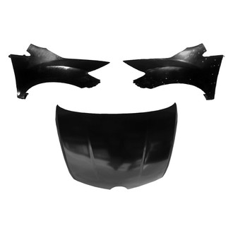 Replace® - 3-Piece (Hood Panel, Front Driver and Passenger Side Fender) (CAPA Certified)