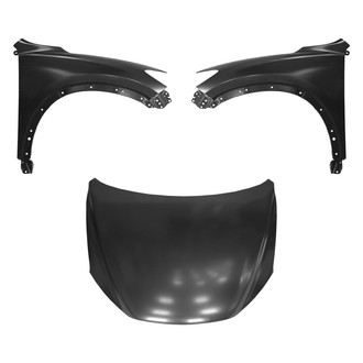 Replace® - 3-Piece (Hood Panel, Front Driver and Passenger Side Fender)