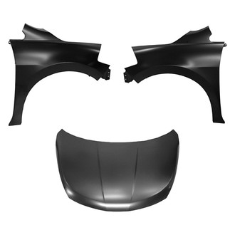 Replace® - 3-Piece (Hood Panel, Front Driver and Passenger Side Fender) (Platinum Plus)