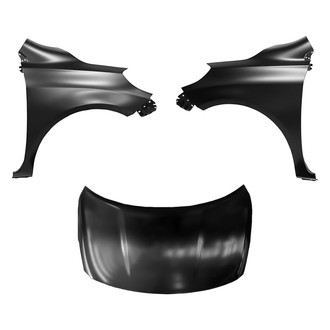 Replace® - 3-Piece (Hood Panel, Front Driver and Passenger Side Fender)