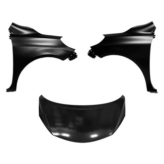 Replace® - 3-Piece (Hood Panel, Front Driver and Passenger Side Fender) (Brand New OE)