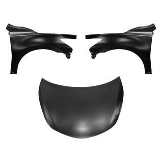 Replace® - 3-Piece (Hood Panel, Front Driver and Passenger Side Fender)