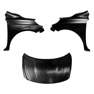 Replace® - 3-Piece (Hood Panel, Front Driver and Passenger Side Fender) (Brand New OE)