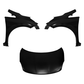 Replace® - 3-Piece (Hood Panel, Front Driver and Passenger Side Fender) (Brand New OE)