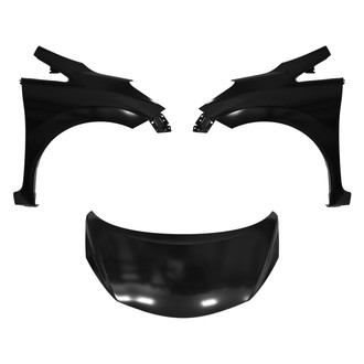 Replace® - 3-Piece (Hood Panel, Front Driver and Passenger Side Fender) (Brand New OE)