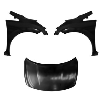Replace® - 3-Piece (Hood Panel, Front Driver and Passenger Side Fender) (Brand New OE)