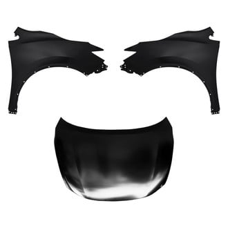 Replace® - 3-Piece (Hood Panel, Front Driver and Passenger Side Fender) (Standard Line)