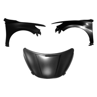Replace® - 3-Piece (Hood Panel, Front Driver and Passenger Side Fender)