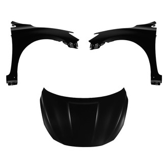 Replace® - 3-Piece (Hood Panel, Front Driver and Passenger Side Fender) (Brand New OE)