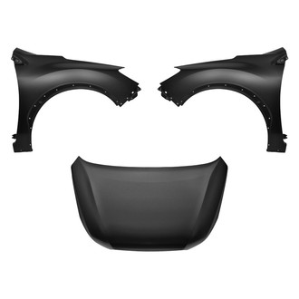 Replace® - 3-Piece (Hood Panel, Front Driver and Passenger Side Fender) (Brand New OE)