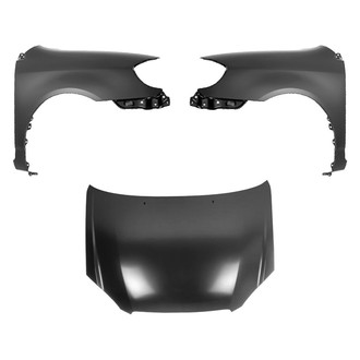 Replace® - 3-Piece (Hood Panel, Front Driver and Passenger Side Fender) (Platinum Plus)