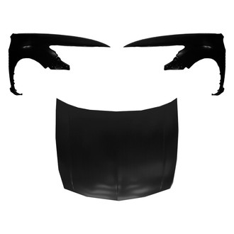 Replace® - 3-Piece (Hood Panel, Front Driver and Passenger Side Fender) (CAPA Certified)