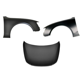 Replace® - 3-Piece (Hood Panel, Front Driver and Passenger Side Fender) (CAPA Certified)