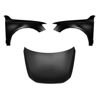 Replace® BNDL-206550 - 3-Piece (Hood Panel, Front Driver and Passenger Side Fender) (CAPA Certified)