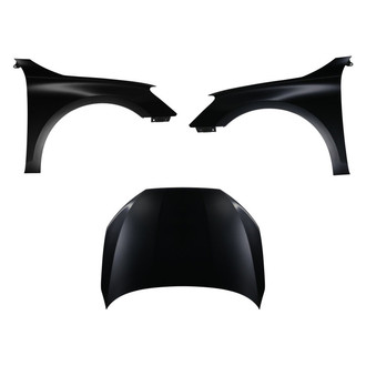 Replace® - 3-Piece (Hood Panel, Front Driver and Passenger Side Fender) (CAPA Certified)