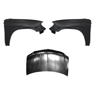 Replace® - 3-Piece (Hood Panel, Front Driver and Passenger Side Fender) (CAPA Certified)