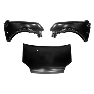 Replace® BNDL-206619 - 3-Piece (Hood Panel, Front Driver and Passenger Side Fender) (CAPA Certified)