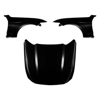 Replace® - 3-Piece (Hood Panel, Front Driver and Passenger Side Fender) (CAPA Certified)