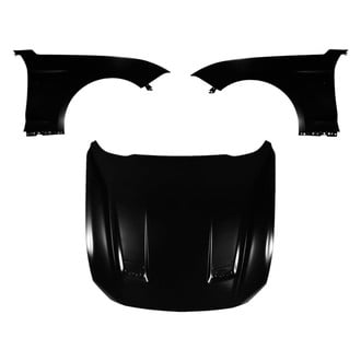 Replace® - 3-Piece (Hood Panel, Front Driver and Passenger Side Fender) (CAPA Certified)
