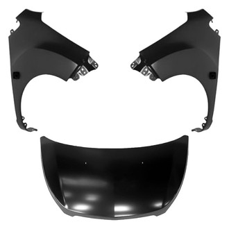 Replace® - 3-Piece (Hood Panel, Front Driver and Passenger Side Fender) (CAPA Certified)