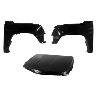 Replace® - 3-Piece (Hood Panel, Front Driver and Passenger Side Fender) (CAPA Certified)
