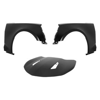 Replace® - 3-Piece (Hood Panel, Front Driver and Passenger Side Fender) (CAPA Certified)