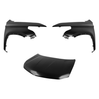 Replace® - 3-Piece (Hood Panel, Front Driver and Passenger Side Fender) (CAPA Certified)