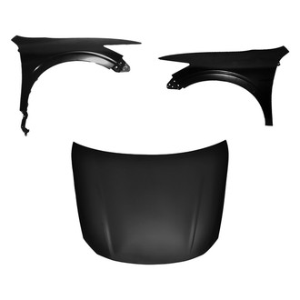 Replace® - 3-Piece (Hood Panel, Front Driver and Passenger Side Fender) (CAPA Certified)