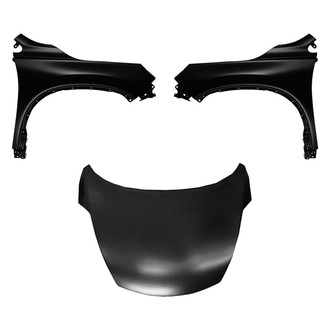 Replace® - 3-Piece (Hood Panel, Front Driver and Passenger Side Fender)