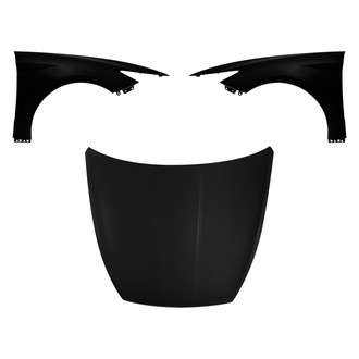 Replace® - 3-Piece (Hood Panel, Front Driver and Passenger Side Fender) (CAPA Certified)