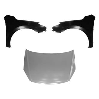Replace® - 3-Piece (Hood Panel, Front Driver and Passenger Side Fender) (CAPA Certified)