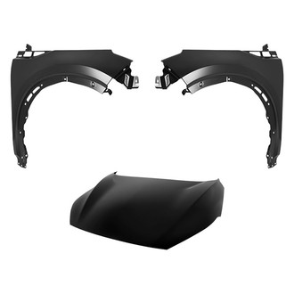 Replace® BNDL-206742 - 3-Piece (Hood Panel, Front Driver and Passenger Side Fender) (CAPA Certified)
