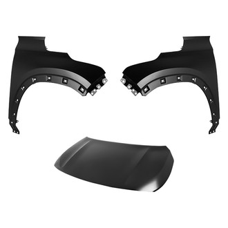 Replace® - 3-Piece (Hood Panel, Front Driver and Passenger Side Fender) (CAPA Certified)
