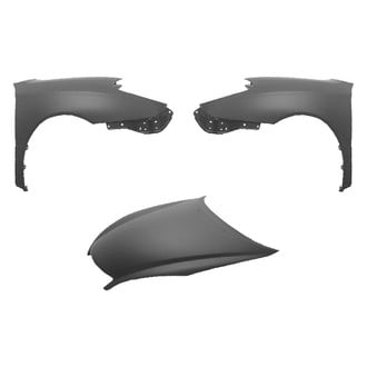 Replace® - 3-Piece (Hood Panel, Front Driver and Passenger Side Fender) (CAPA Certified)