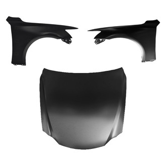 Replace® - 3-Piece (Hood Panel, Front Driver and Passenger Side Fender) (Standard Line)
