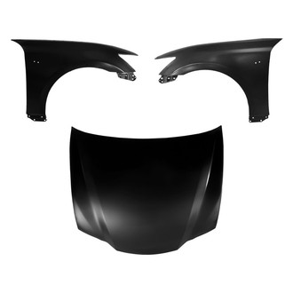 Replace® - 3-Piece (Hood Panel, Front Driver and Passenger Side Fender) (Standard Line)