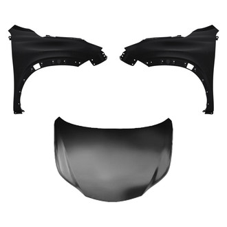 Replace® - 3-Piece (Hood Panel, Front Driver and Passenger Side Fender) (Standard Line)