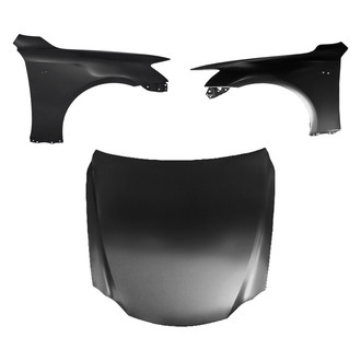 Replace® - 3-Piece (Hood Panel, Front Driver and Passenger Side Fender) (Standard Line)