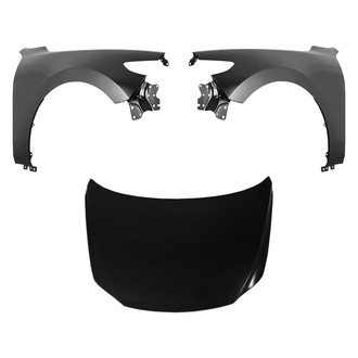 Replace® - 3-Piece (Hood Panel, Front Driver and Passenger Side Fender) (CAPA Certified)