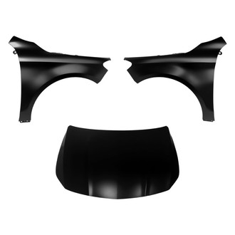 Replace® - 3-Piece (Hood Panel, Front Driver and Passenger Side Fender) (CAPA Certified)