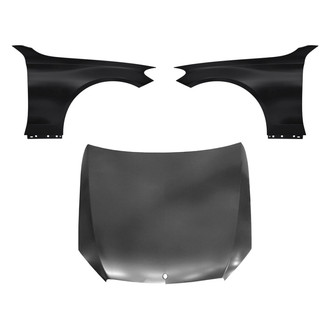 Replace® - 3-Piece (Hood Panel, Front Driver and Passenger Side Fender)