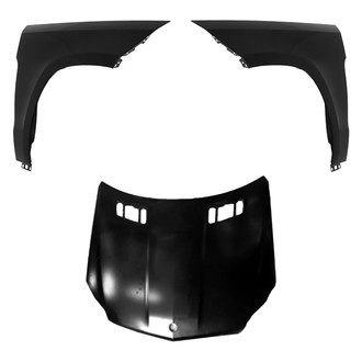Replace® BNDL-206823 - 3-Piece (Hood Panel, Front Driver and Passenger Side Fender) (CAPA Certified)
