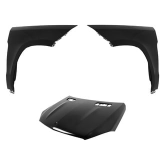 Replace® - 3-Piece (Hood Panel, Front Driver and Passenger Side Fender) (CAPA Certified)