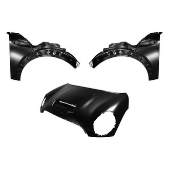 Replace® - 3-Piece (Hood Panel, Front Driver and Passenger Side Fender)